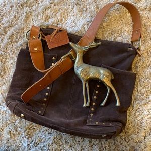 Anabaglish Deedra Suede Boho Purse